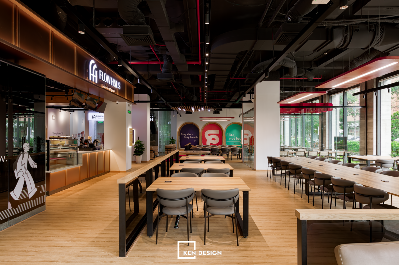 Thi Công Cafe Coworking FLOW HAUS tại Lê Văn Lương